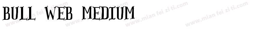 Bull Web Medium字体转换